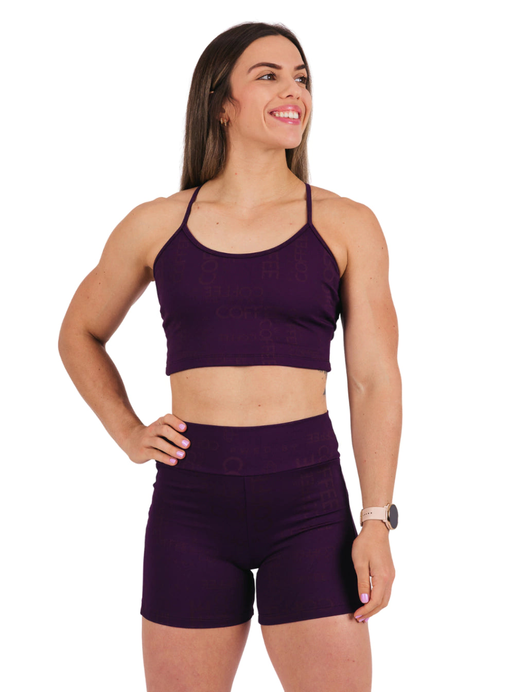 SHORTS EMPINA BUMBUM AMRAP AÇAÍ