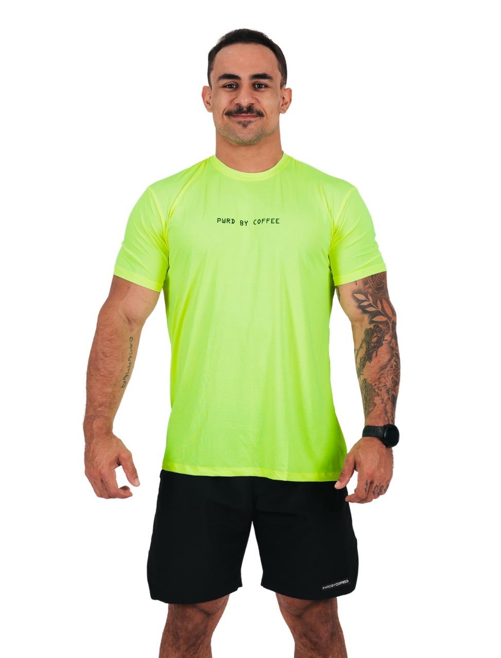 T-SHIRT AERODRY YELLOW NEON