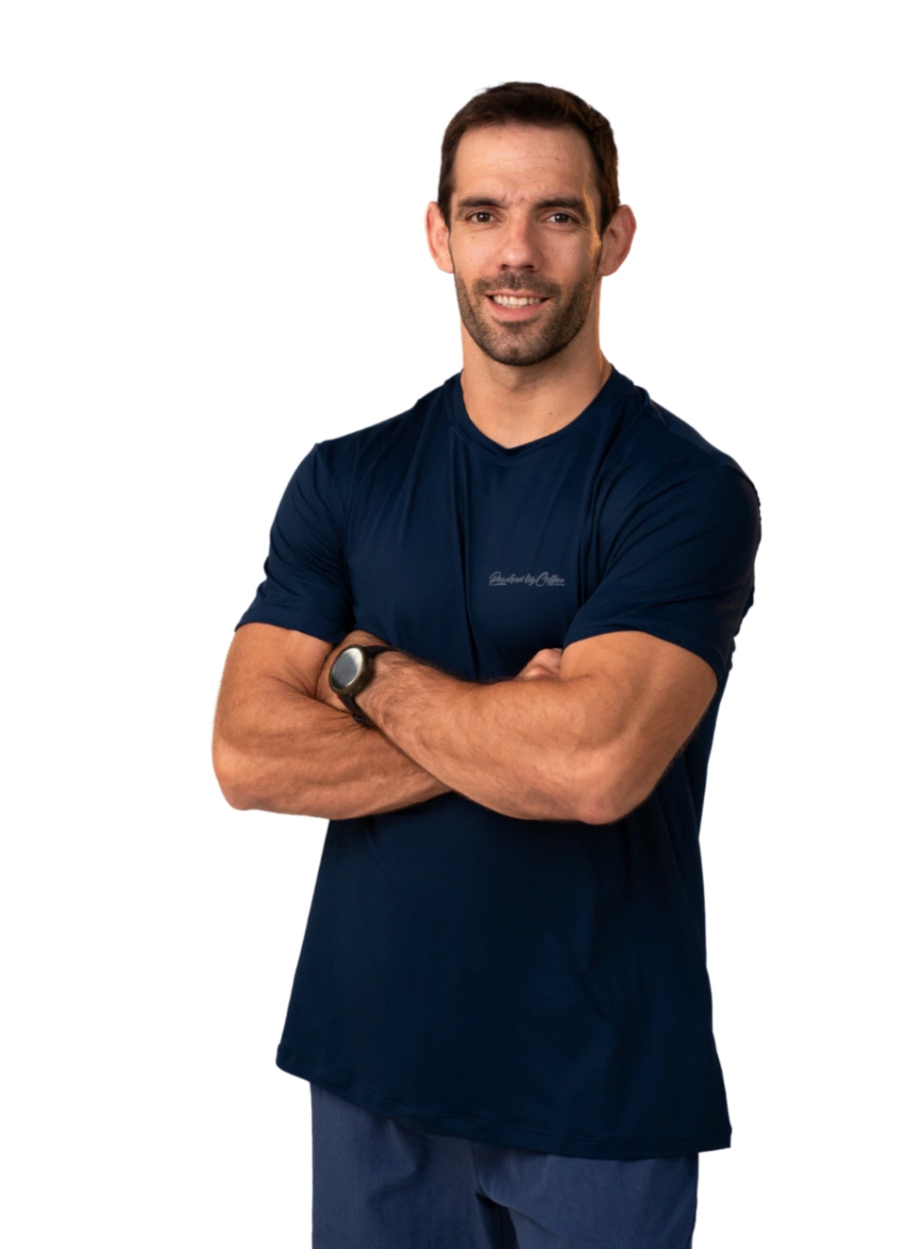 T-SHIRT NAVY BLUE AERODRY MEN'S