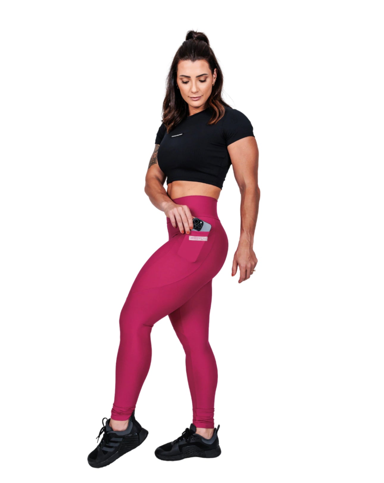 LEGGINGS W/ POCKET PINK PENELOPE