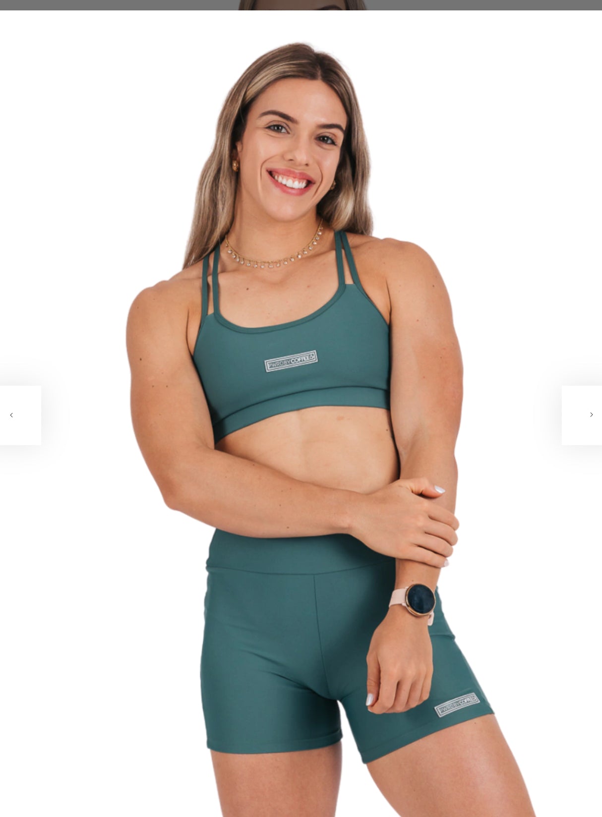 SPORT BRA LAS VEGAS GREEN SAFARI