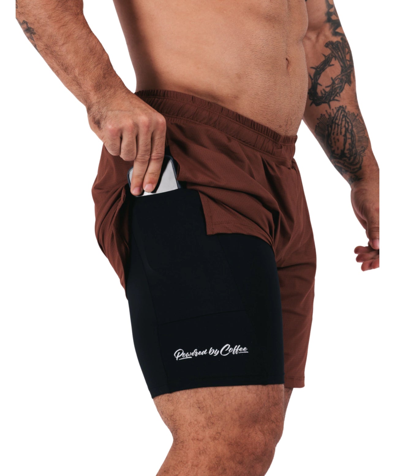 SHORTS SNATCH AERODRY CHOCOLATE