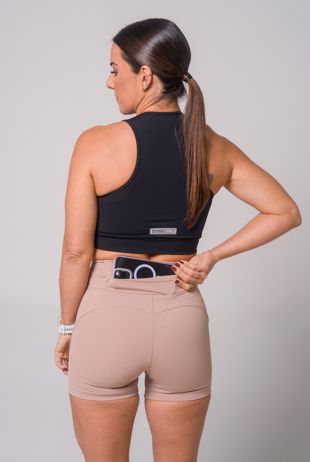 TOP BLACK ZIPPER