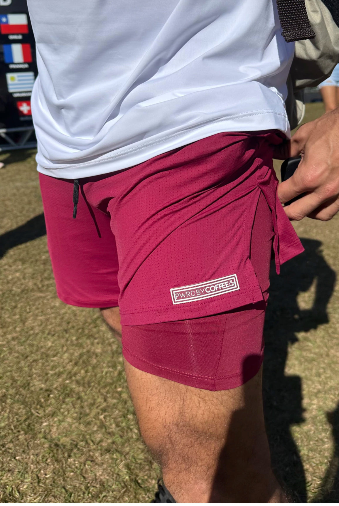 SHORTS SNATCH AERODRY ROUGE
