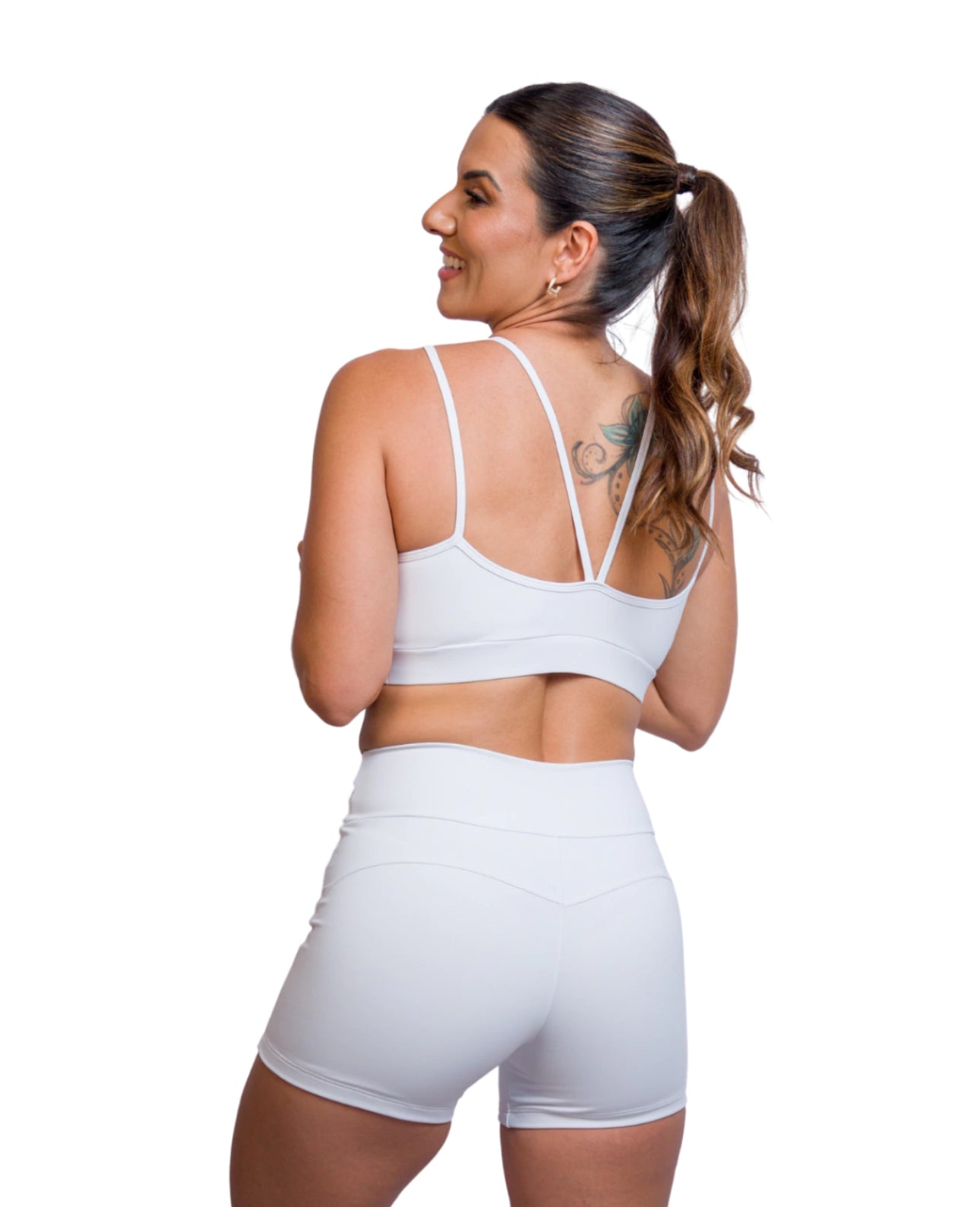 SHORTS BUTT-LIFT WHITE