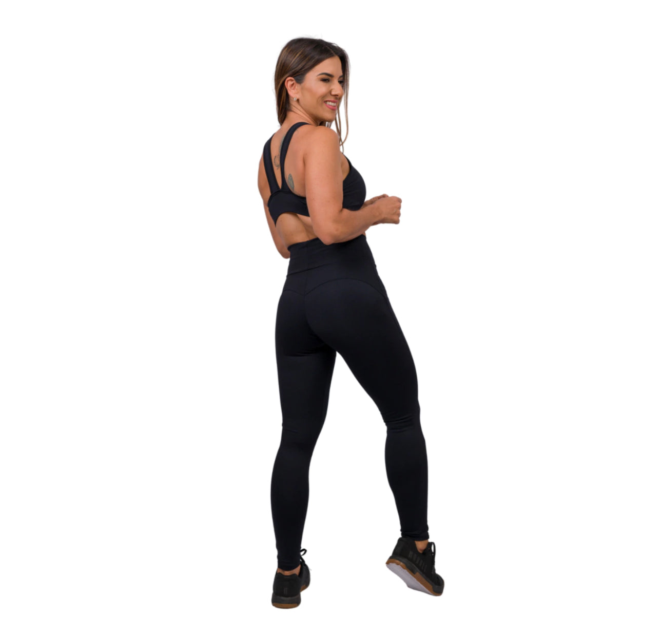 LEGGINGS NAGOYA BLACK CAROL WITH TAG