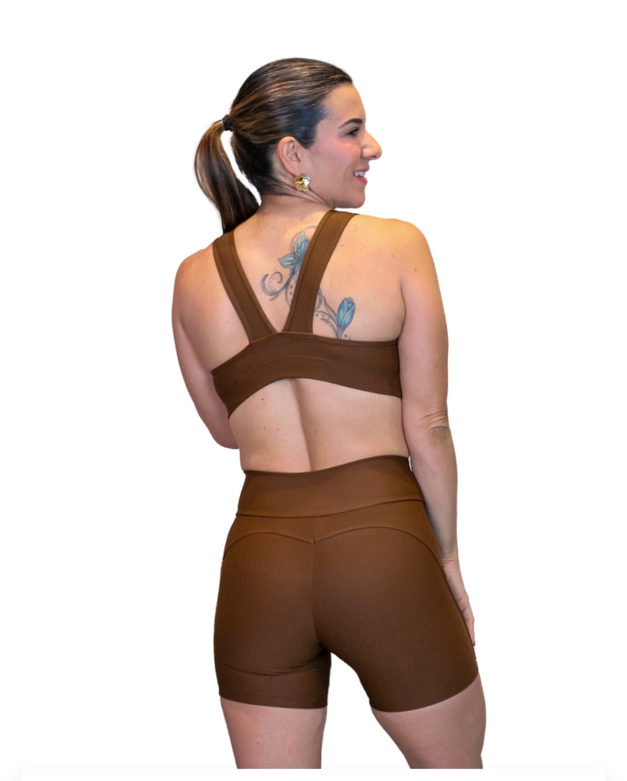 SPORT BRA CLEAN COFFEE ADAPTIV