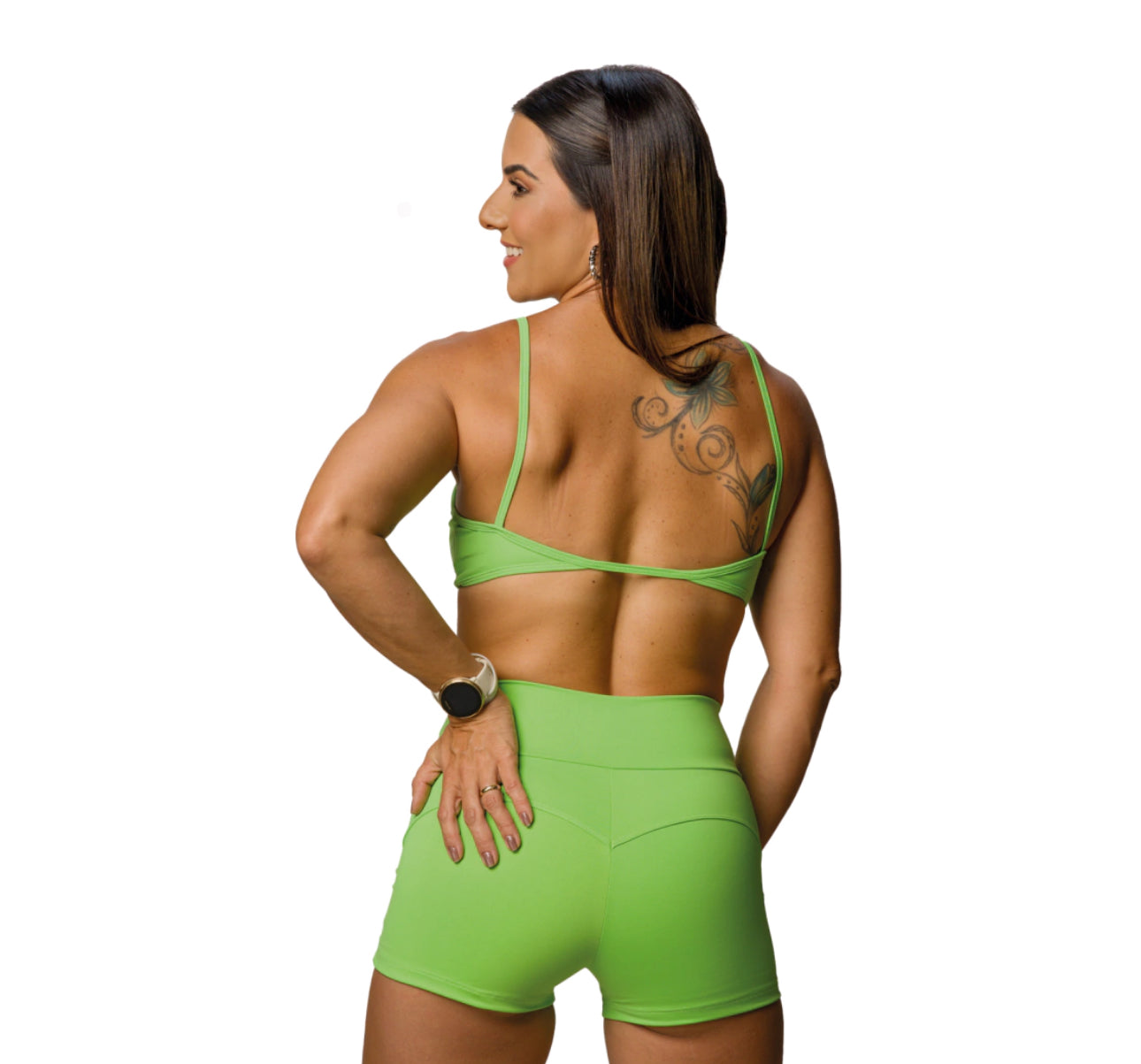 TOP CAROL LIME GREEN