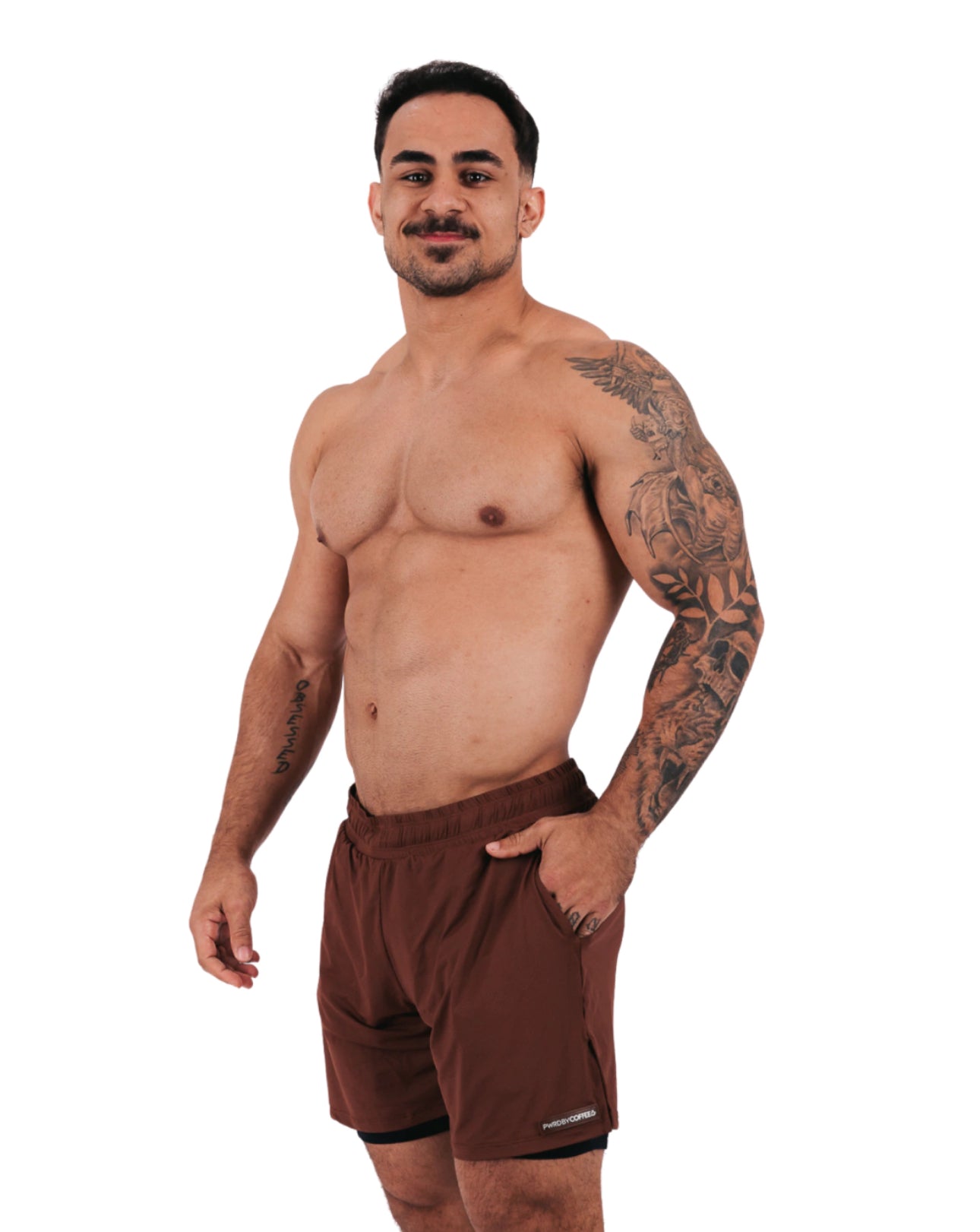 SHORTS SNATCH AERODRY CHOCOLATE