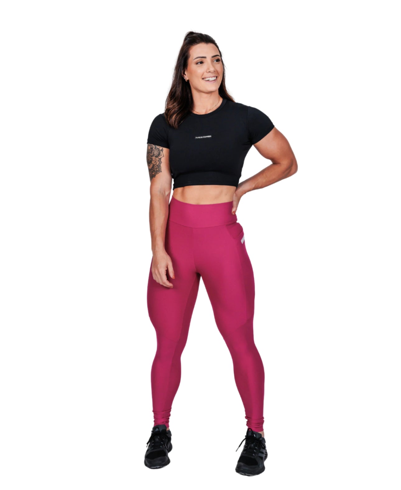 LEGGINGS W/ POCKET PINK PENELOPE