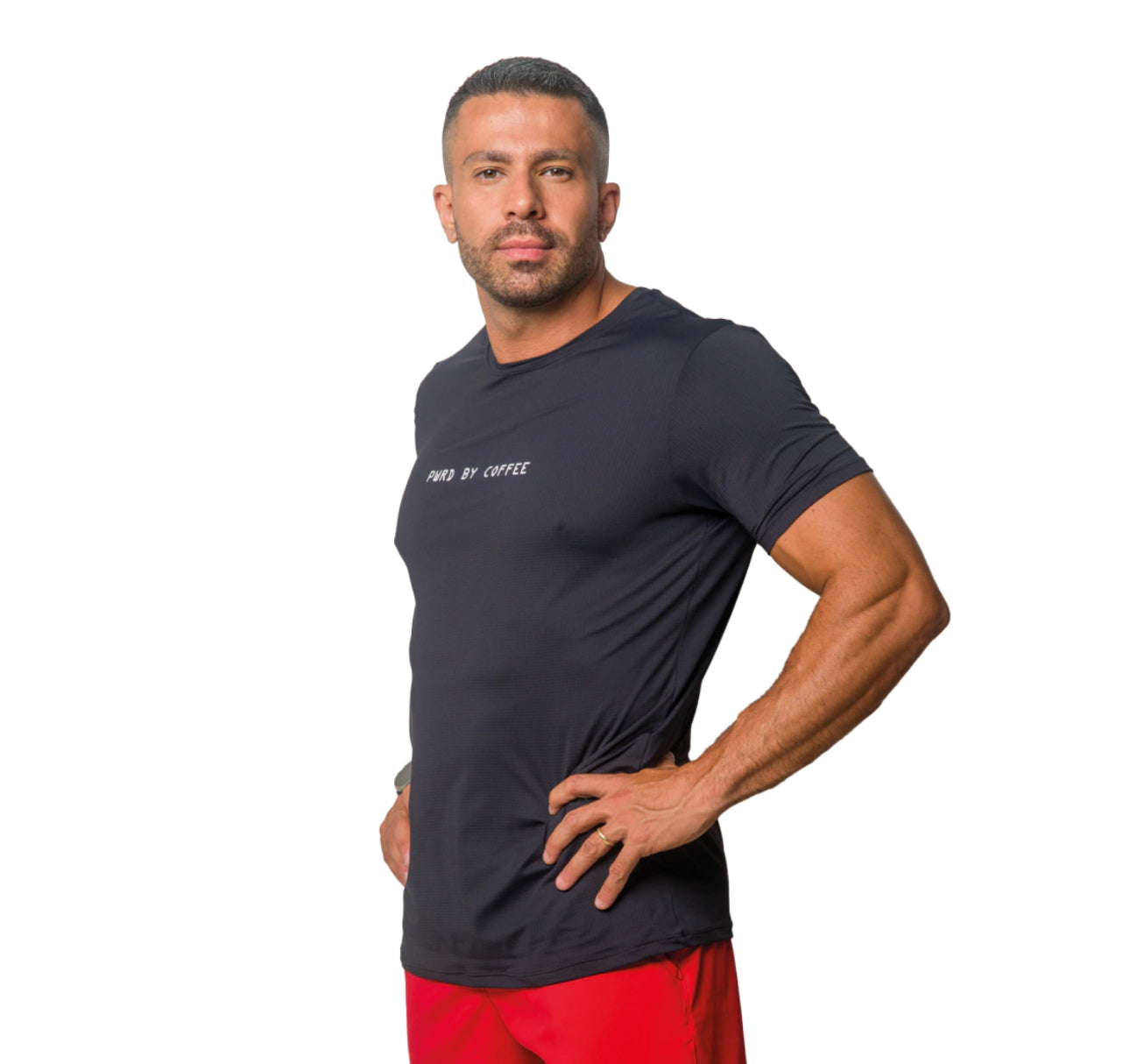 T-SHIRT MEN'S BLACK AERODRY