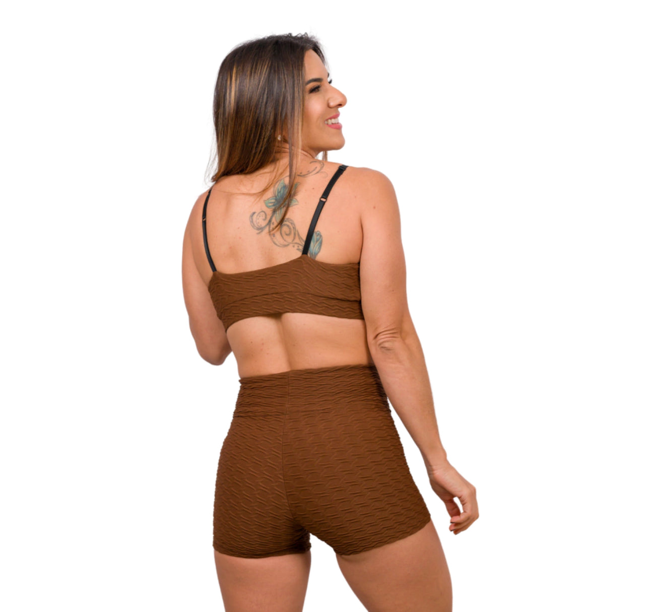 SHORTS MARIAH OCEANIC COFFEE