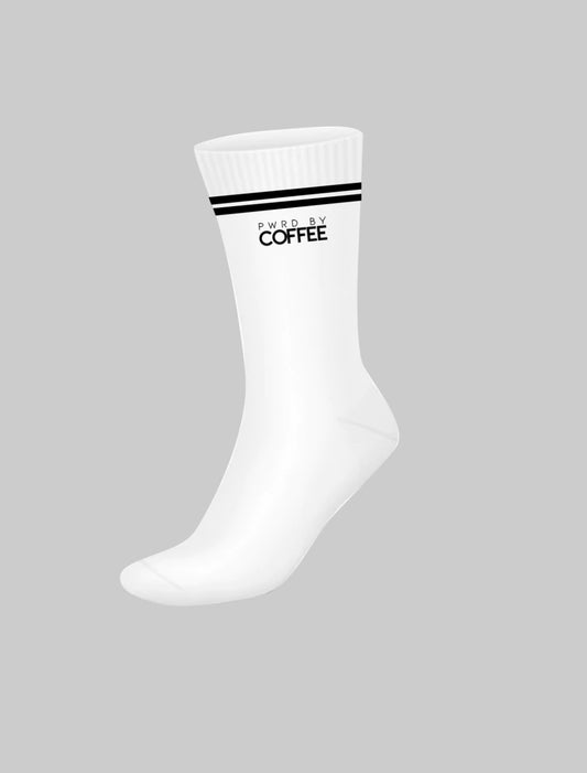 SOCK WHITE  PWRD