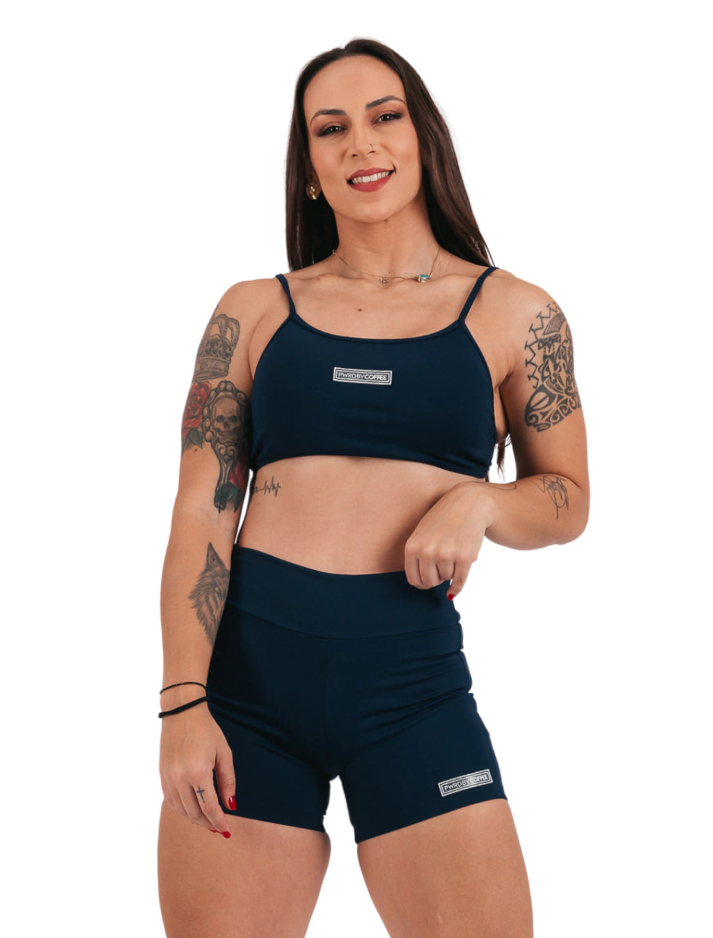 SHORTS EMPINA BUMBUM NAVY BLUE