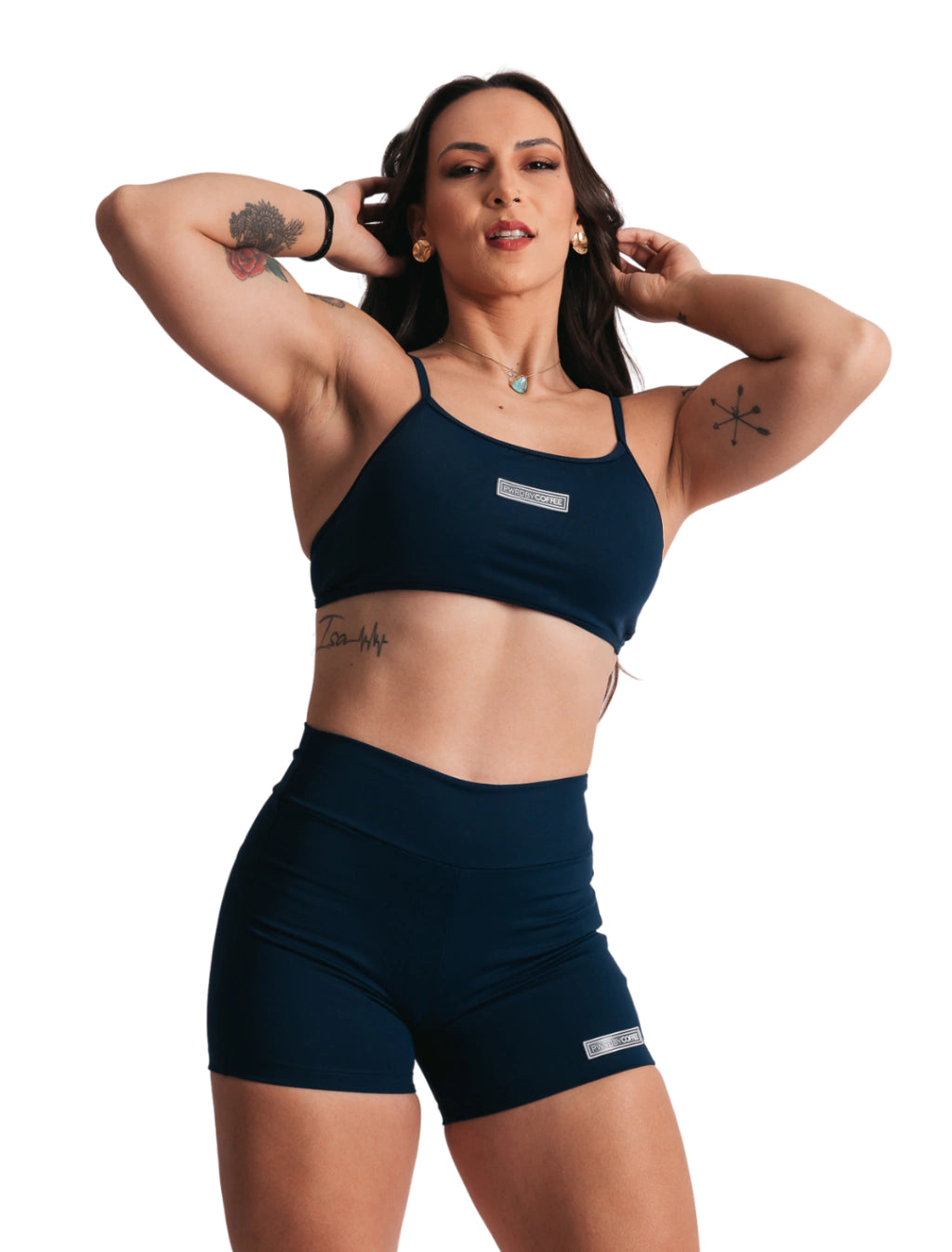 SHORTS EMPINA BUMBUM NAVY BLUE