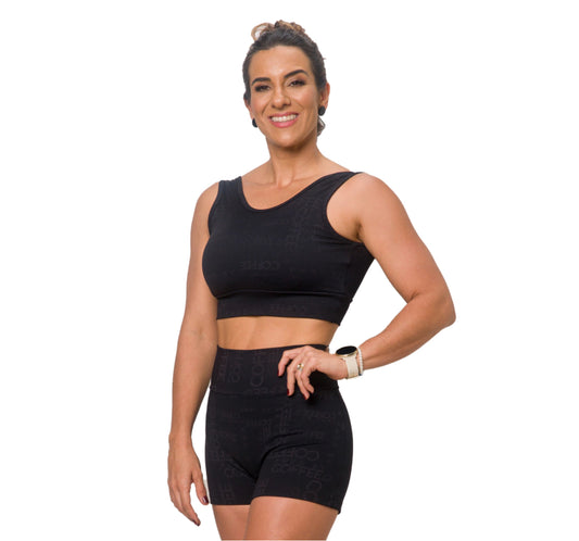 SHORT EMPINA BUMBUM AMRAP BLACK