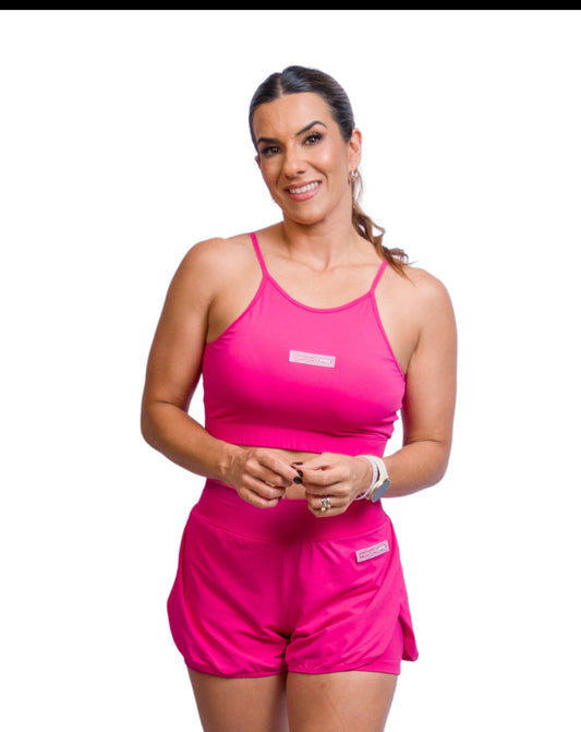 SHORTS RUNNING PINK