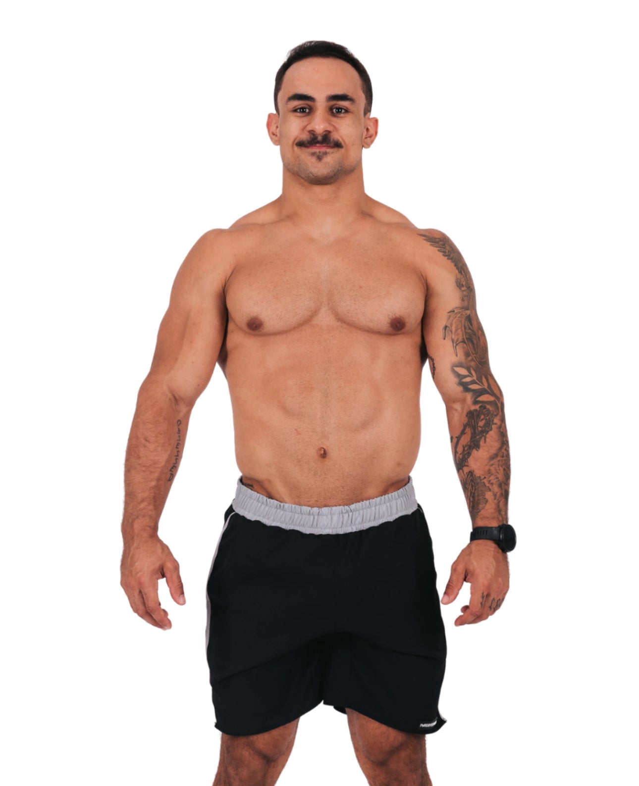 SHORTS DEADLIFT BLACK WITH GRAY