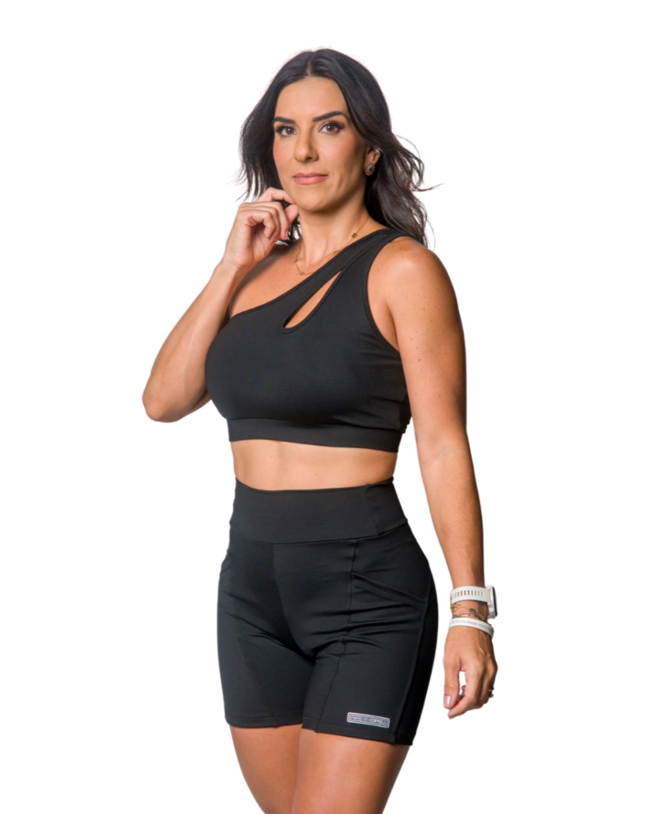 SHORTS BEL WITH POCKETS BLACKOUT