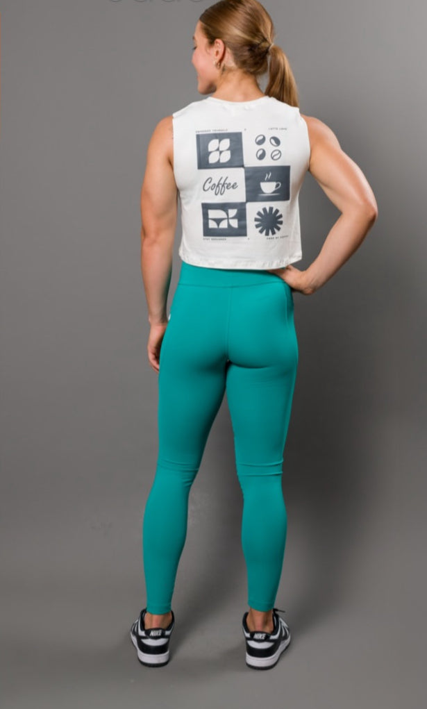 LEGGINGS WITH SIDE POCKET JADE