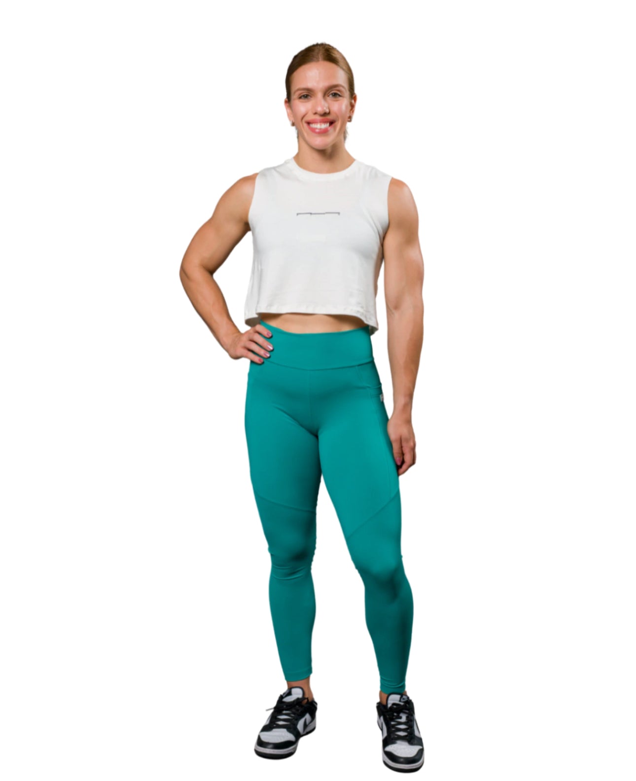 LEGGINGS WITH SIDE POCKET JADE