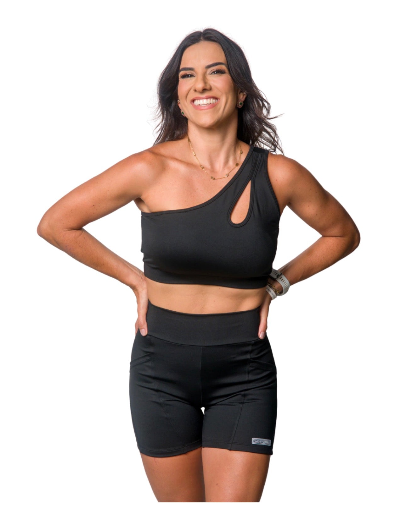 SHORTS BEL WITH POCKETS BLACKOUT