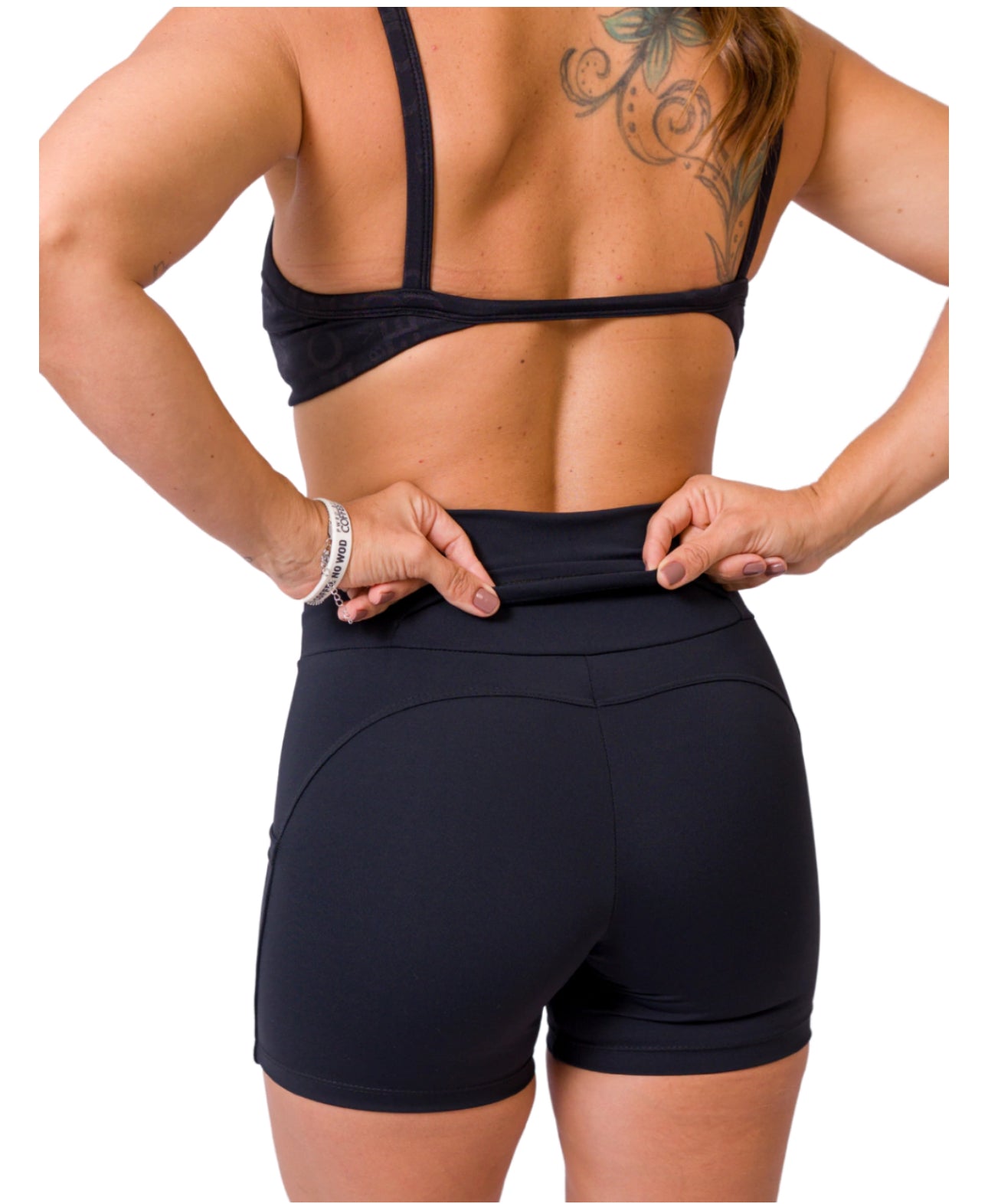 SHORTS BEL WITH TRIPLE POCKET BLACK