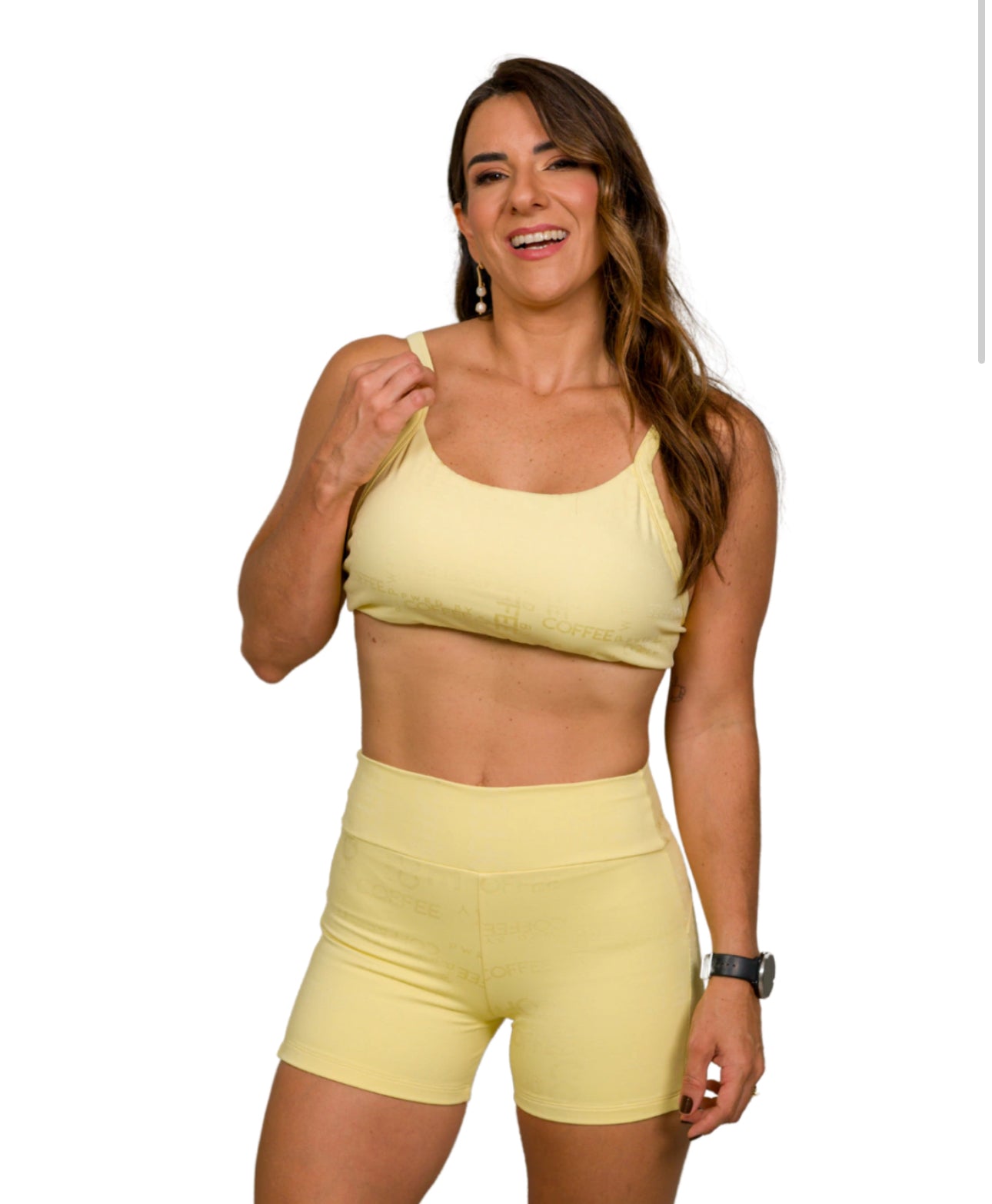 SHORTHS  BUTT-LIFT AMRAP YELLOW