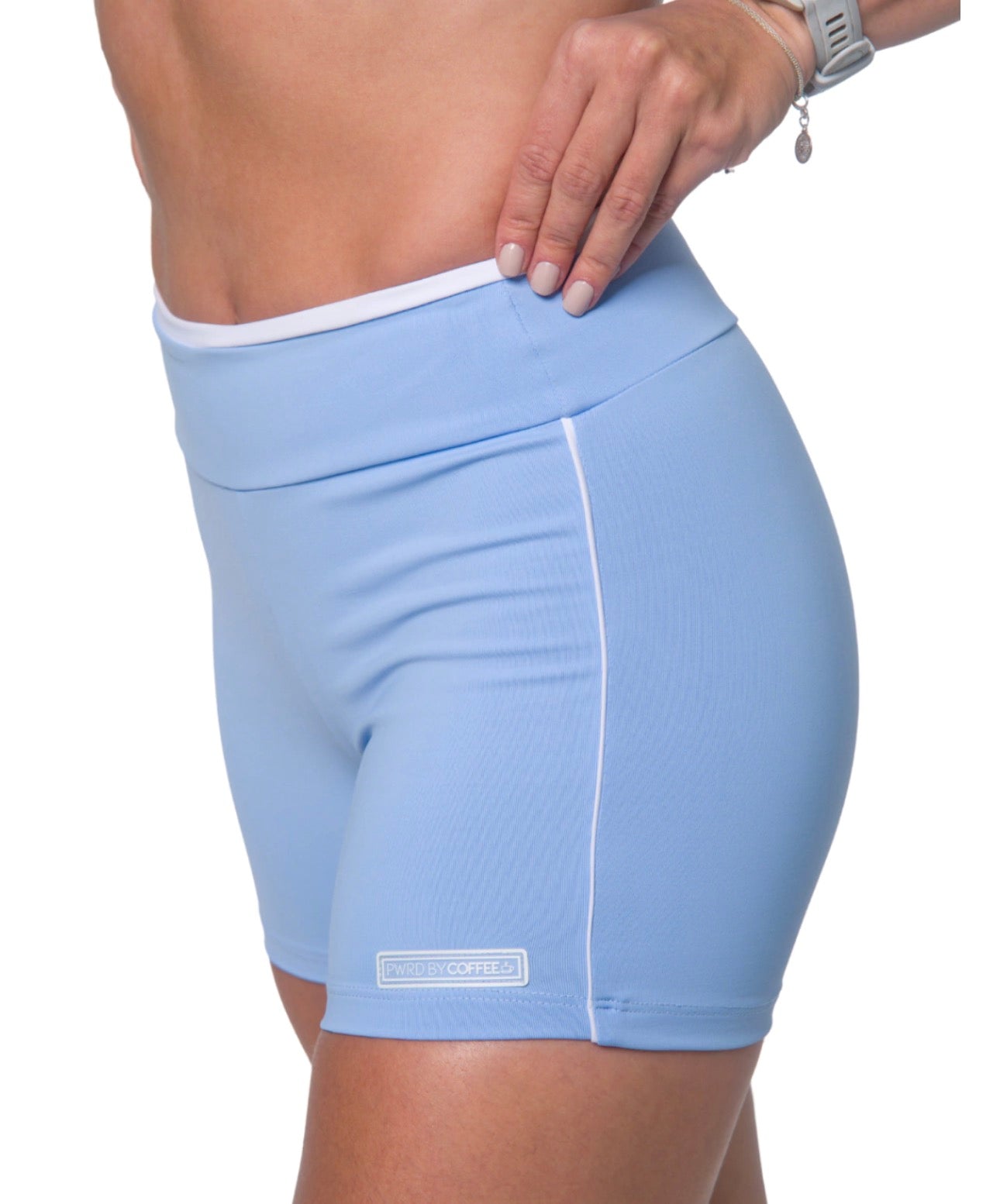 SHORTS SERENITY BLUE WITH TRIM