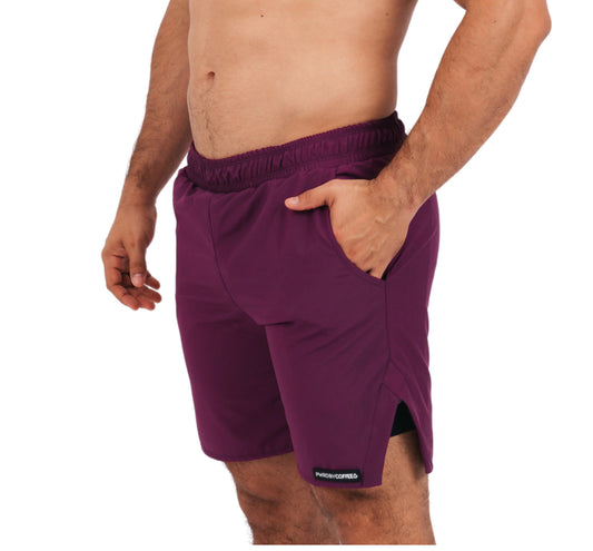 SHORTS SQUAT PURPLE BLACKBERRY