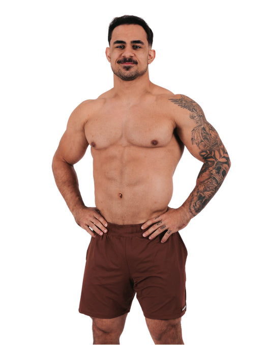 SHORTS SNATCH AERODRY CHOCOLATE