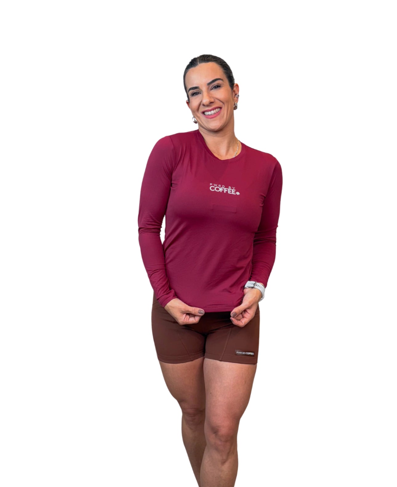 T-SHIRT LONG SLEEVE ROUGE