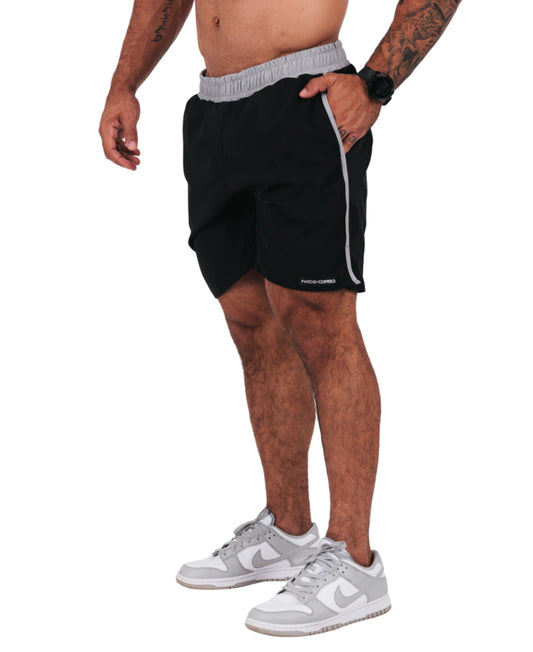 SHORTS DEADLIFT BLACK WITH GRAY