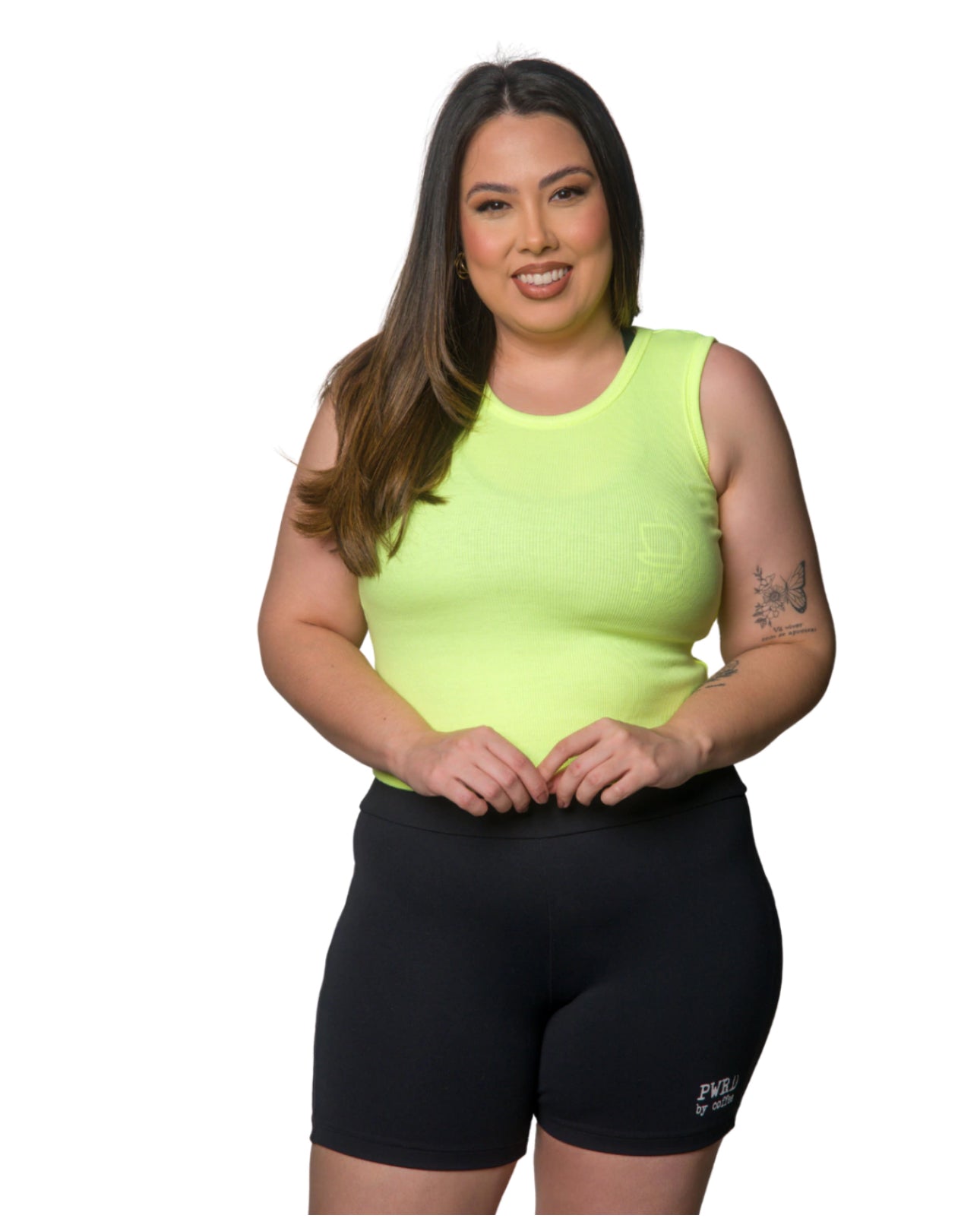 TANK TOP NEON RIBBED