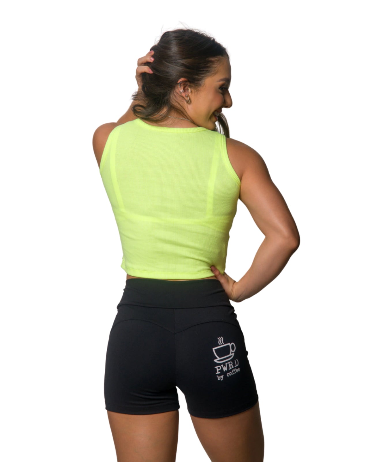 TANK TOP NEON RIBBED