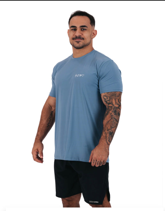 T-SHIRTS PACIFIC BLUE "FOCUS"