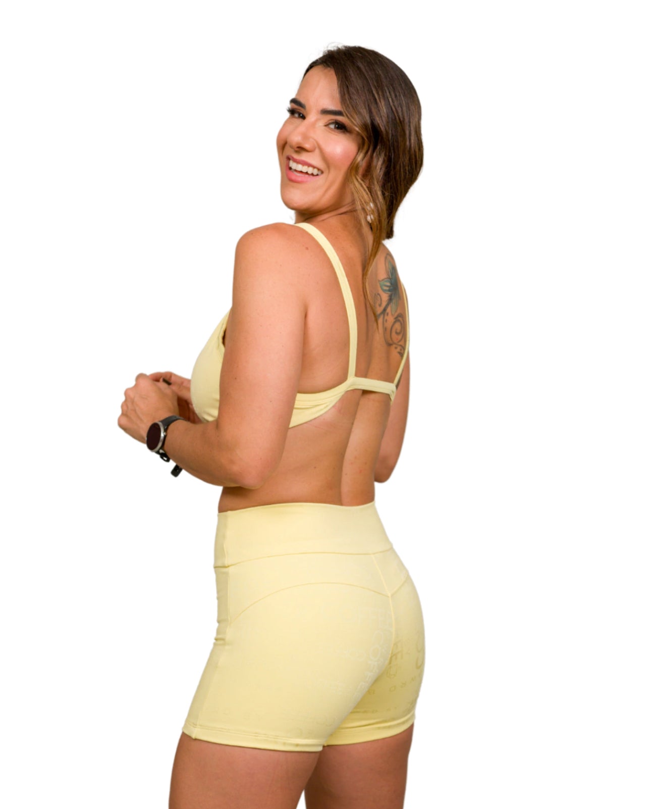 SHORTHS  BUTT-LIFT AMRAP YELLOW