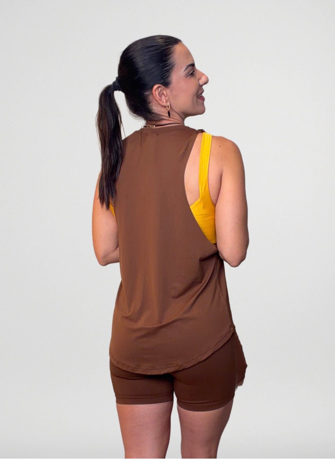 TANK TOP NOW AERODRY BROWNIE