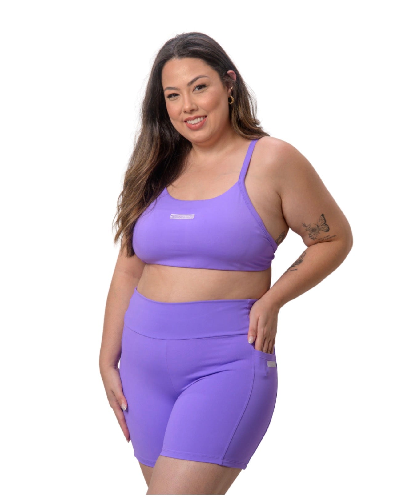 SPORT BRA AMANDA LAVENDER
