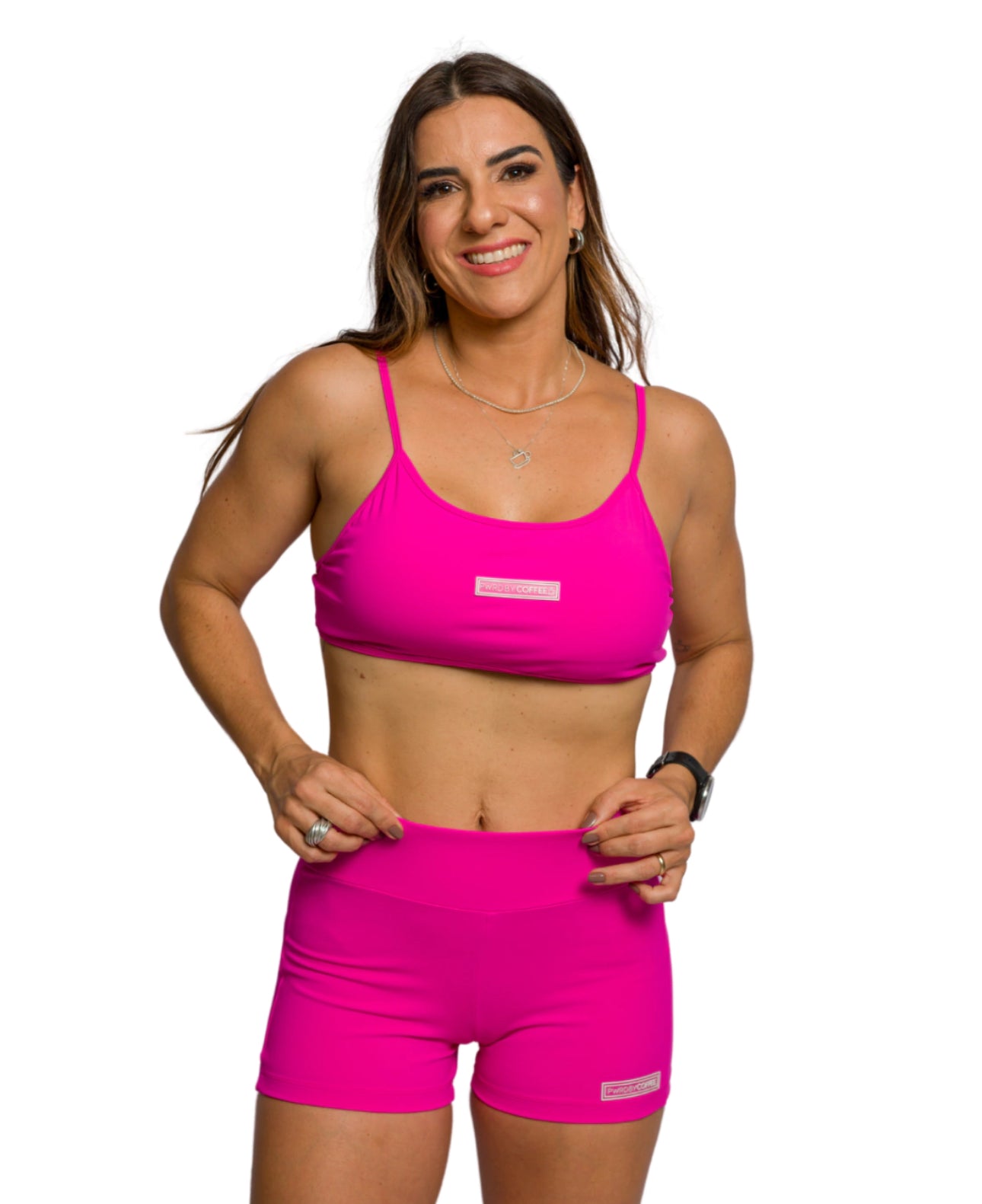 SHORTS BUTT-LIFT SHOCKING PINK