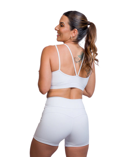 SHORTS  BUTT-LIFT WHITE