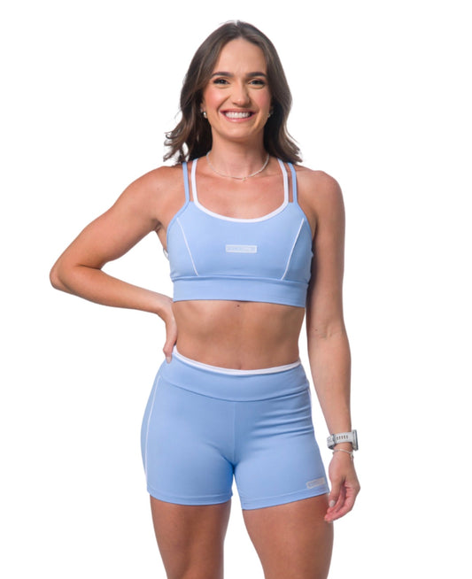 SHORTS SERENITY WITH WHITE TRIM