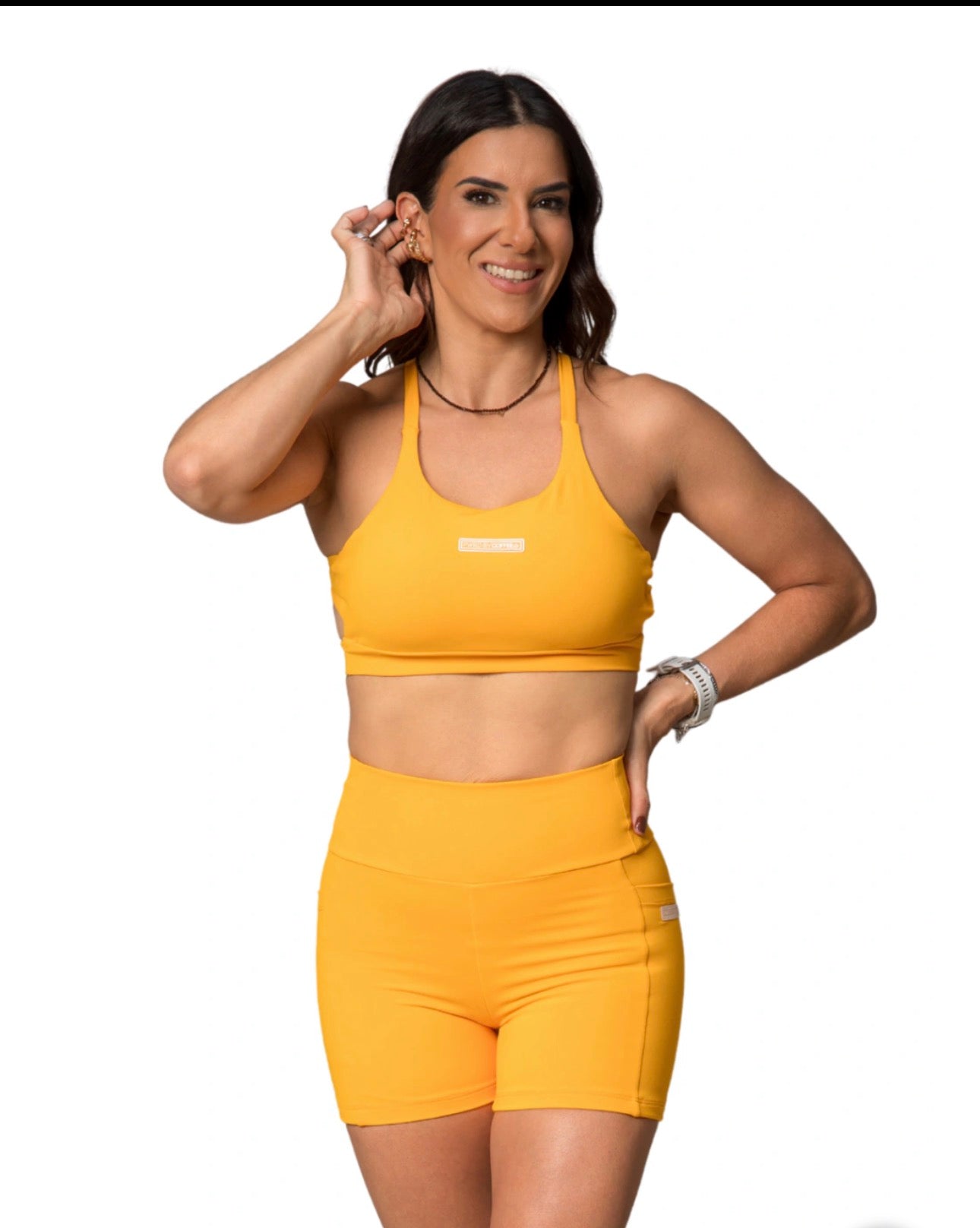 SPORT BRA RUNNING YELLOW